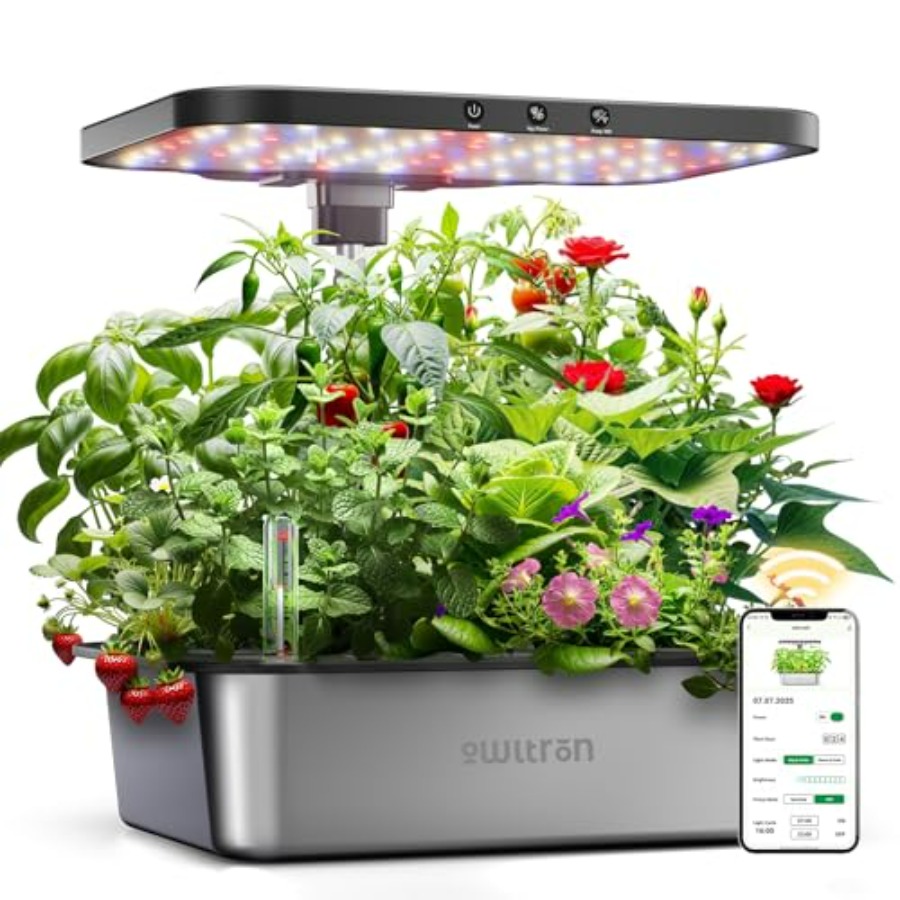 Indoor Herb Garden Kit - Kit de jardín de hierbas de