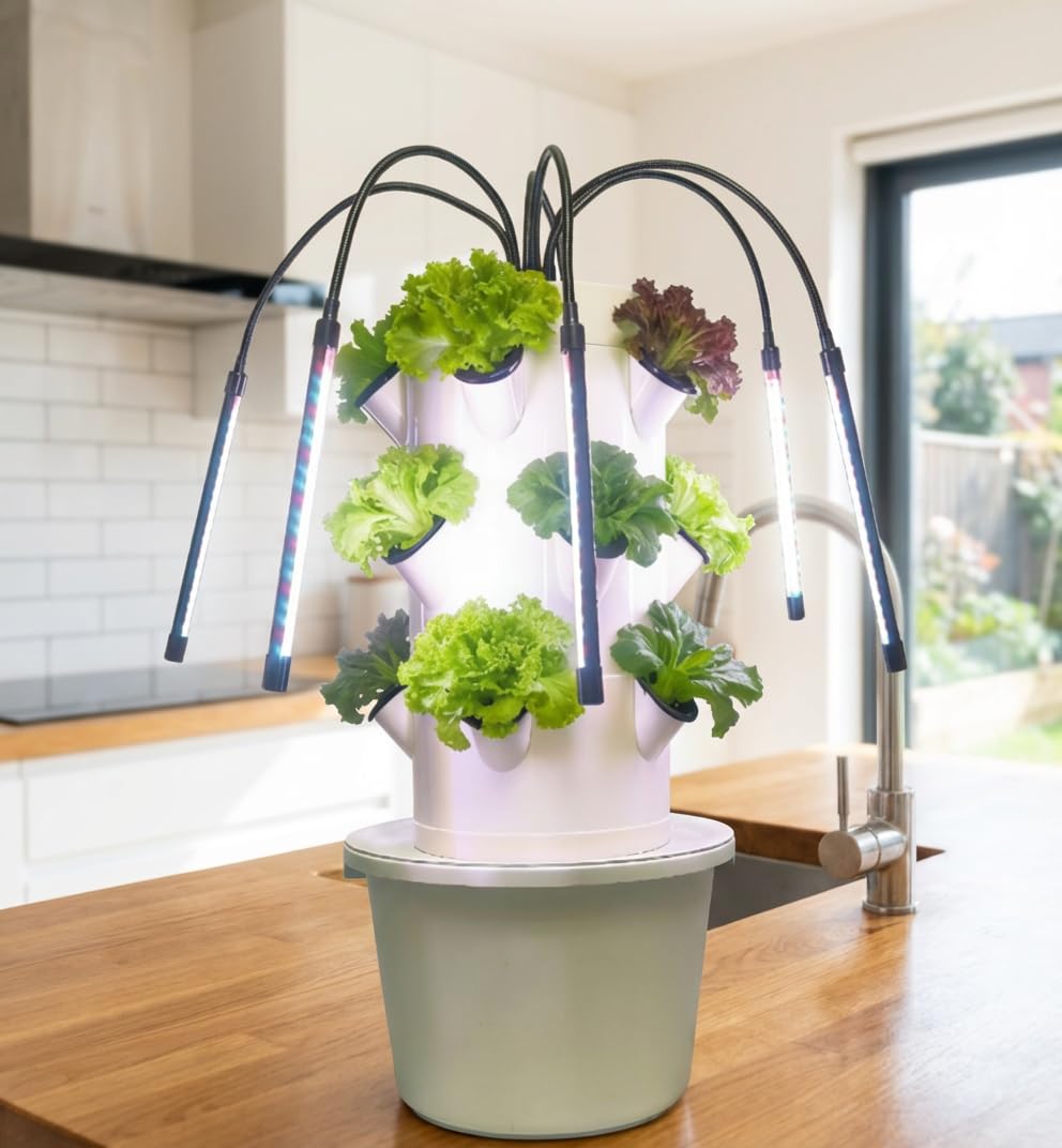 Smart Garden Vertical Planter - Sistema de Cultivo Hidropónico Vertical |