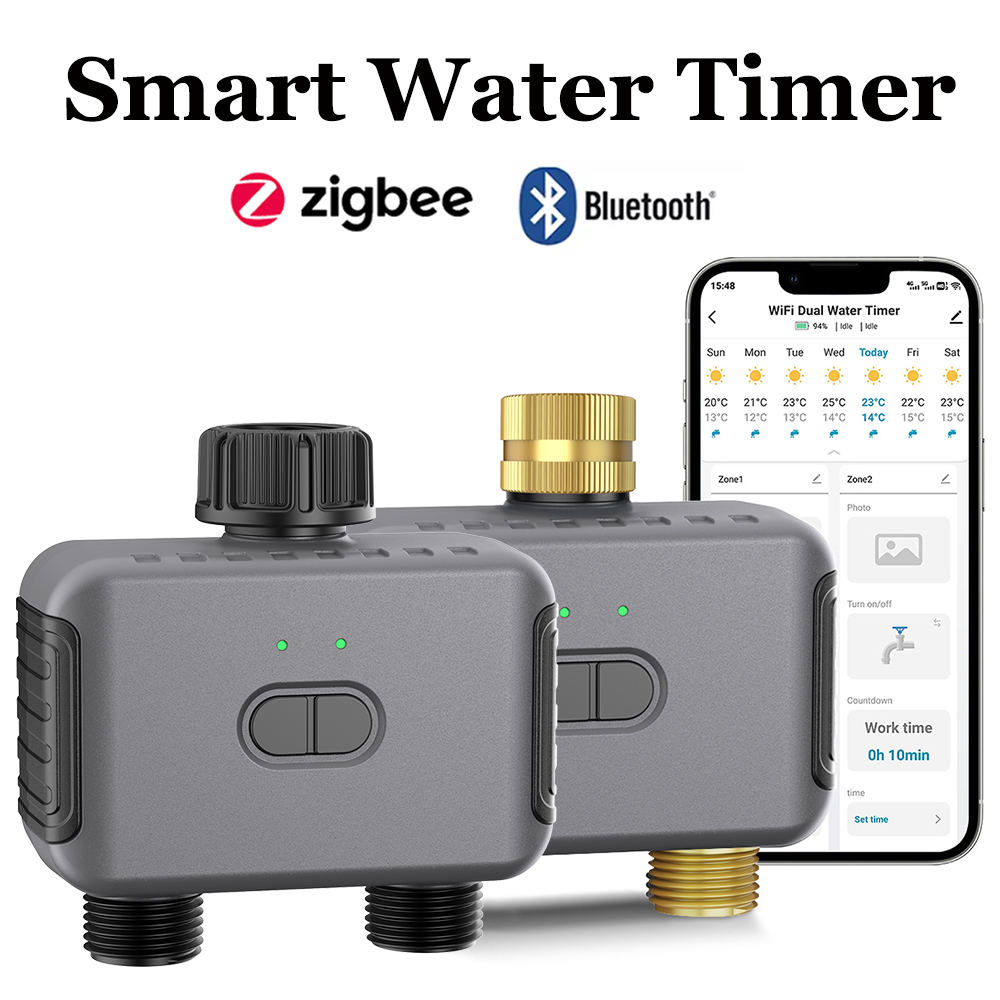 Smart Zen Garden - Temporizador de agua inteligente Tuya Zigbee/BT,