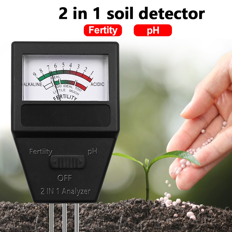 Soil Test Digital - Medidor de fertilidad de PH del