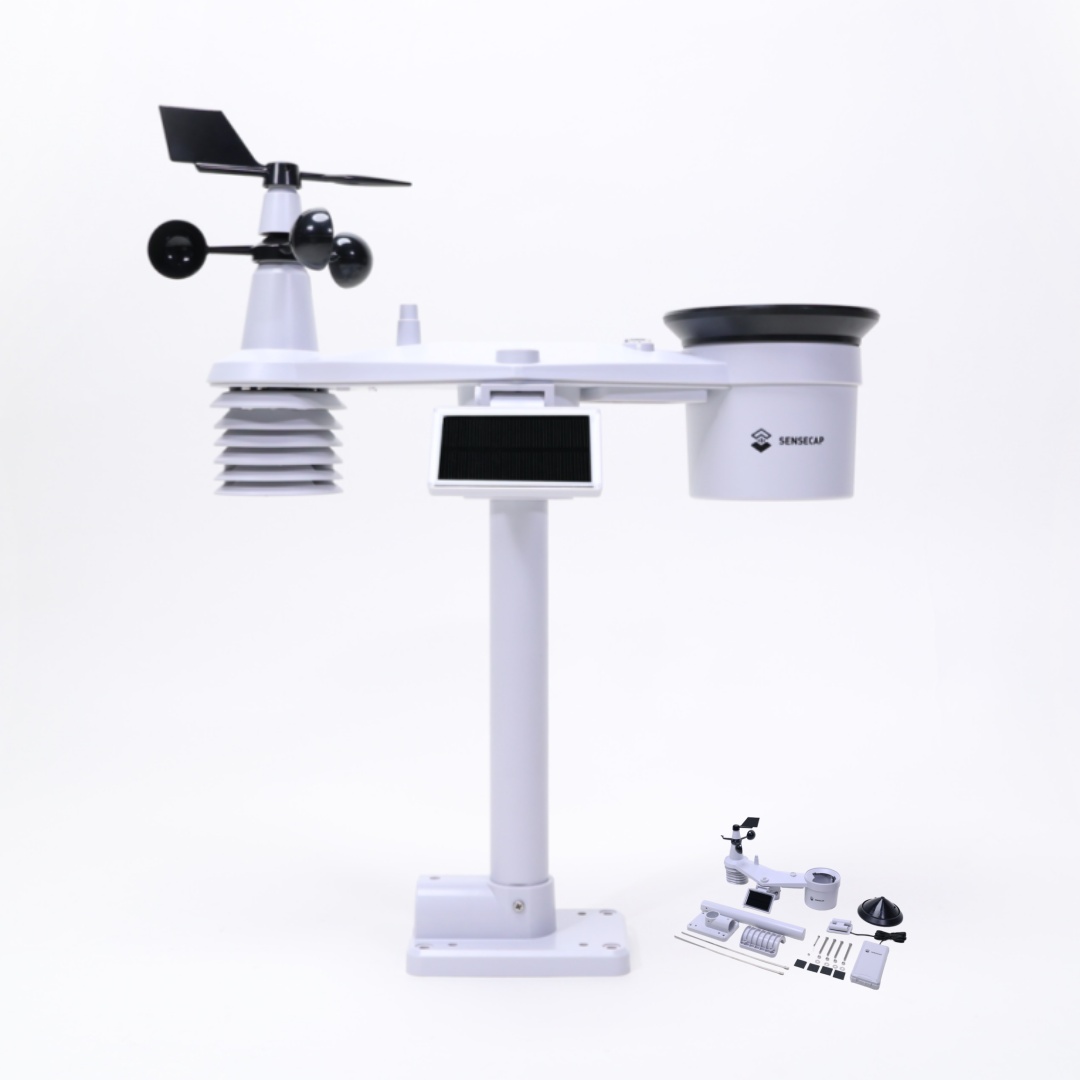 Garden Weather Station - Estación Meteorológica SenseCAP S2120 8 en