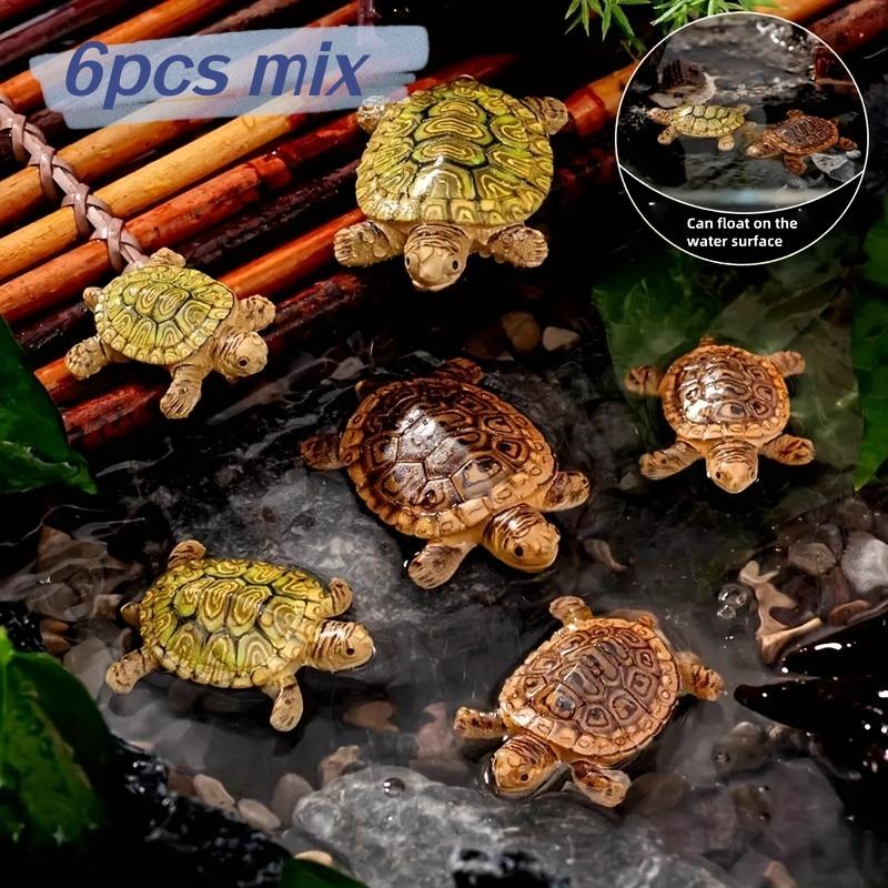 Smart Garden Mini - 6 Mini Estatuas de Tortuga para