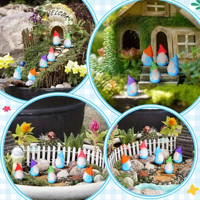 Smart Garden Mini - 10/20/40/100 piezas de mini estatuas de