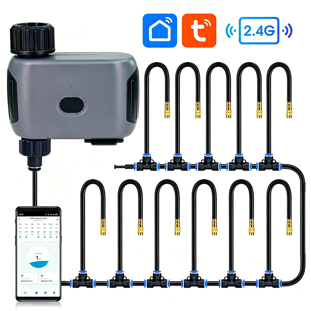 Smart Garden Iot - Kit de Riego Inteligente Tuya con