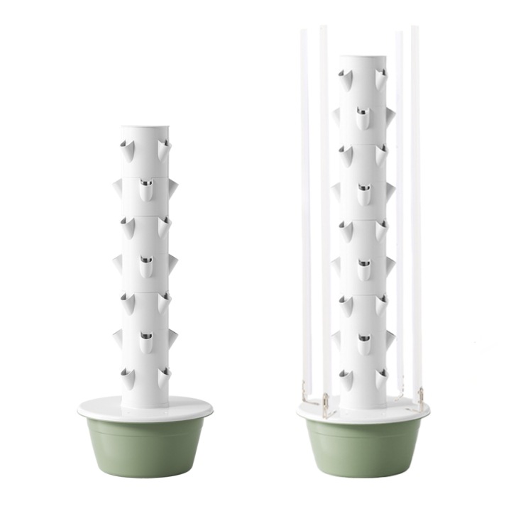 Smart Garden Vertical Planter - Torre hidropónica vertical inteligente: macetero para