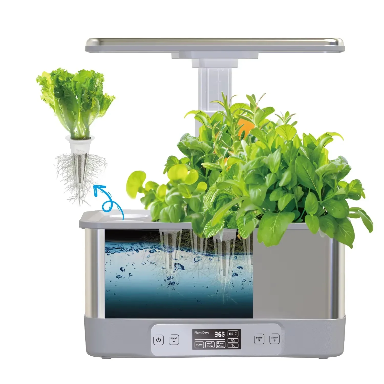 Indoor Herb Garden Kit - Nuevo Kit de Jardín Interior Hidropónico