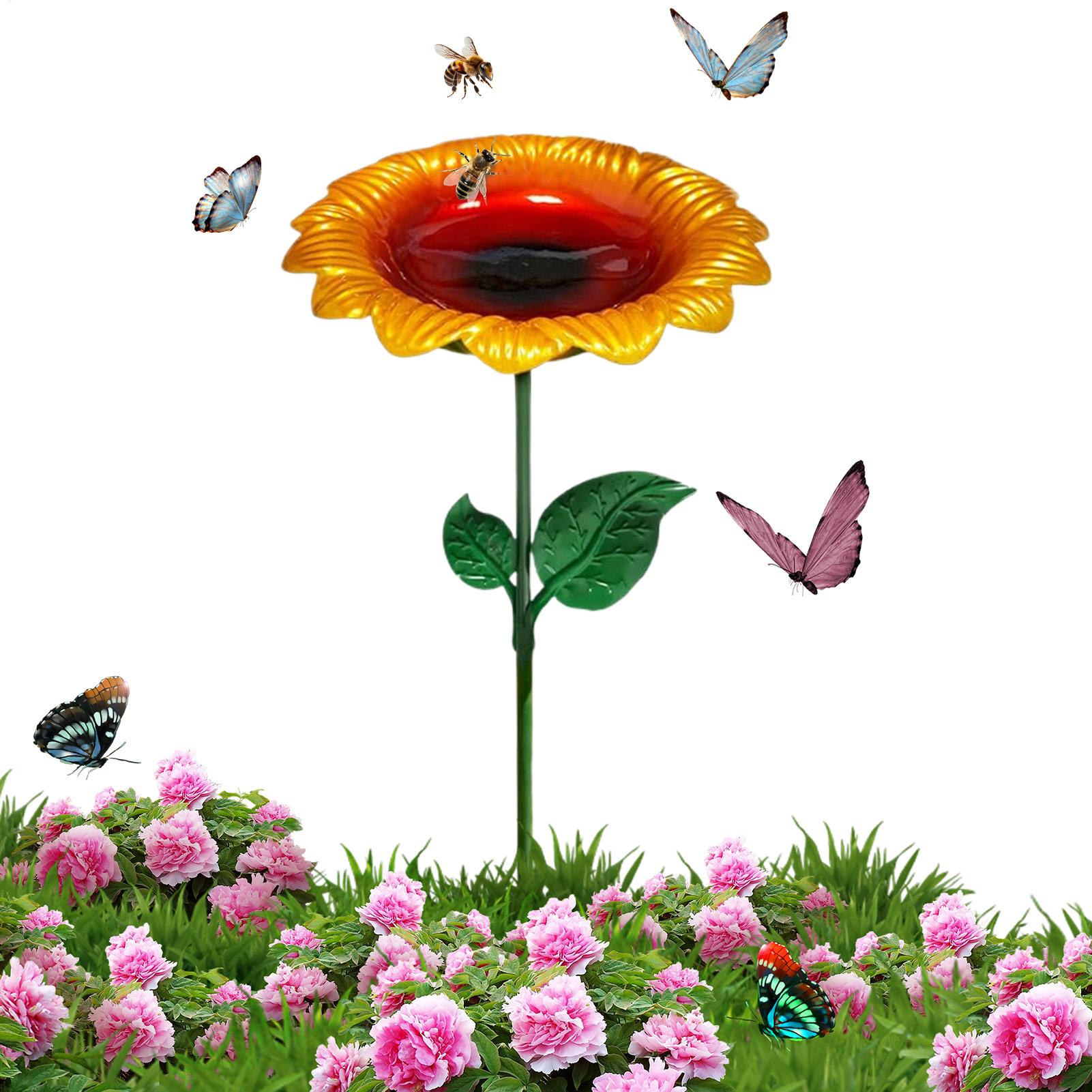 Garden Weather Station - Baños para pájaros de jardín con