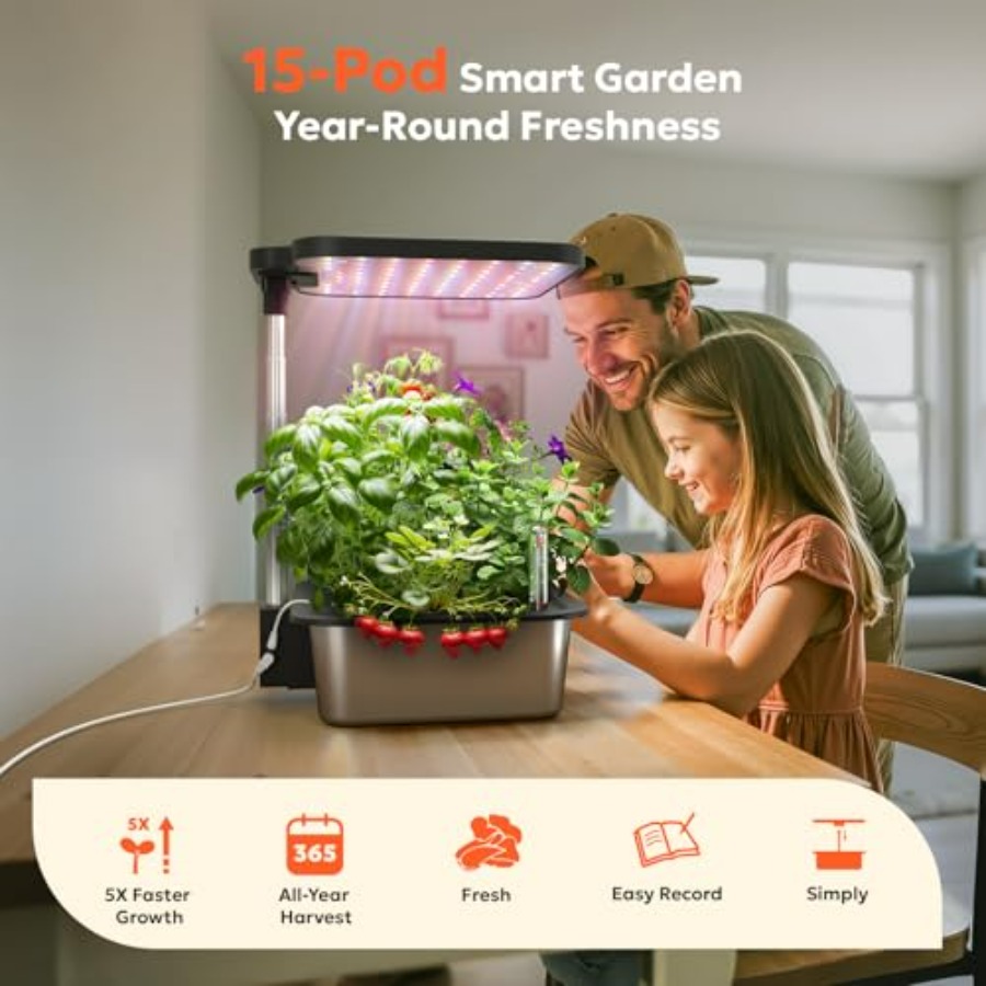 Kit de jardín de hierbas de in - Indoor Herb Garden Kit reseña y precio