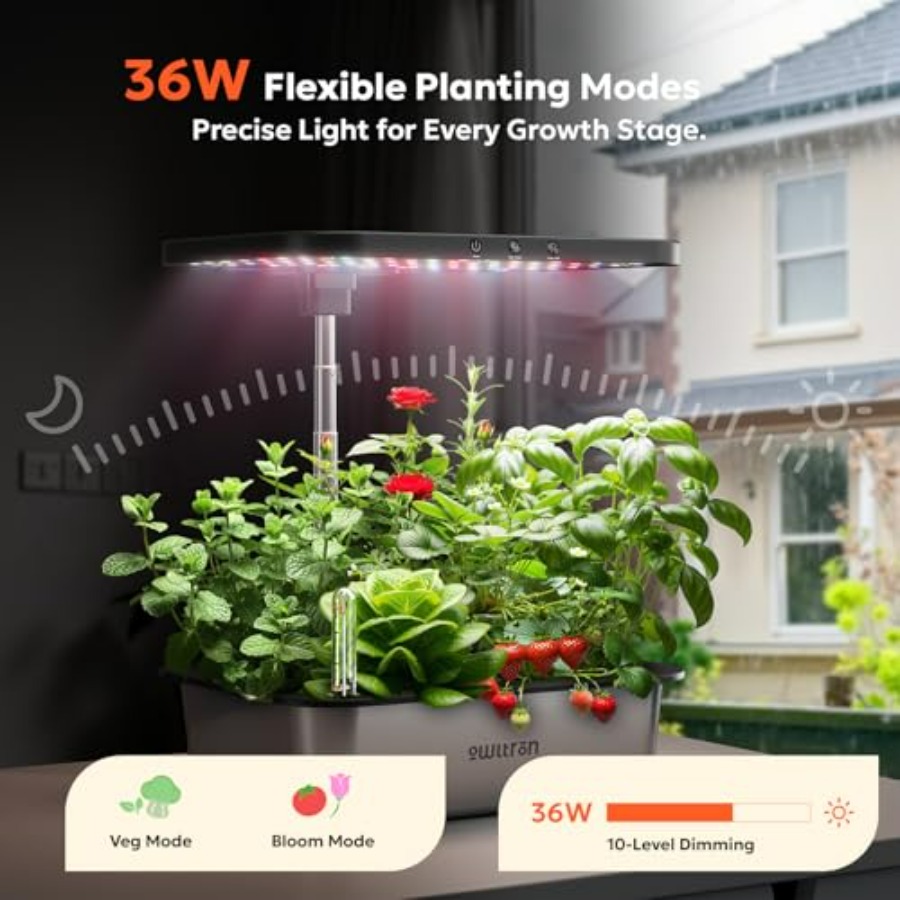 Kit de jardín de hierbas de in - Indoor Herb Garden Kit reseña y precio