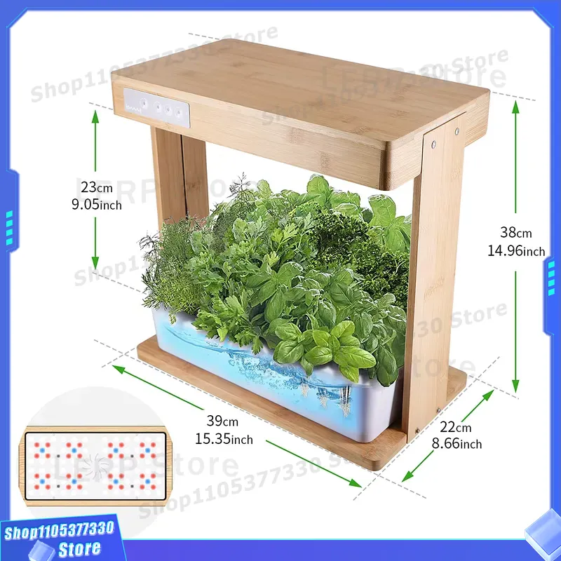 Kit de Jardín Hidropónico Inte - Indoor Herb Garden Kit reseña y precio