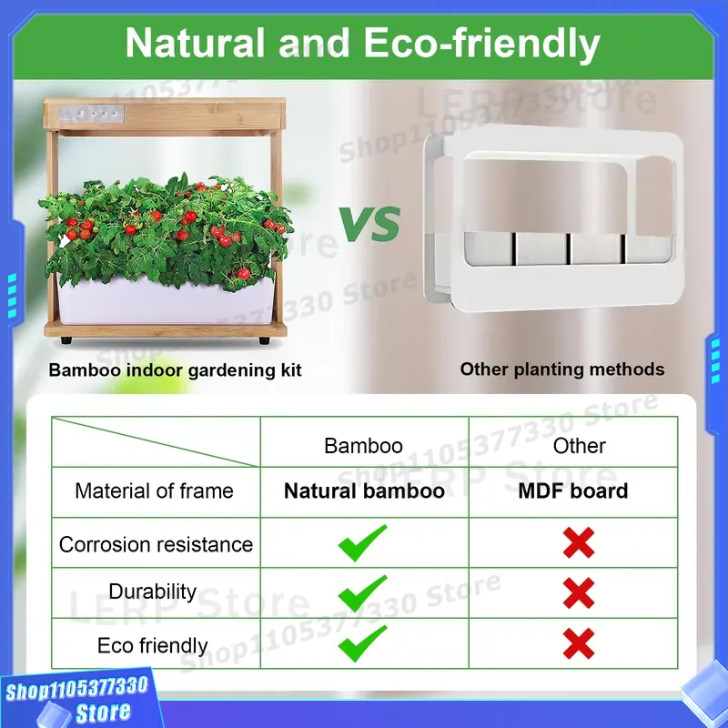 Kit de Jardín Hidropónico Inte - Indoor Herb Garden Kit reseña y precio
