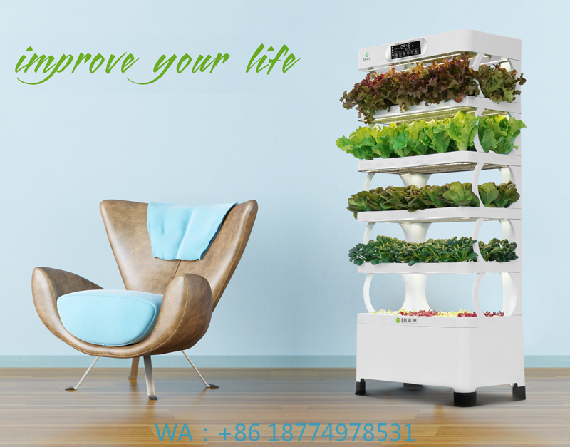y invernadero vertical Sistema - Smart Garden Vertical Planter reseña y precio