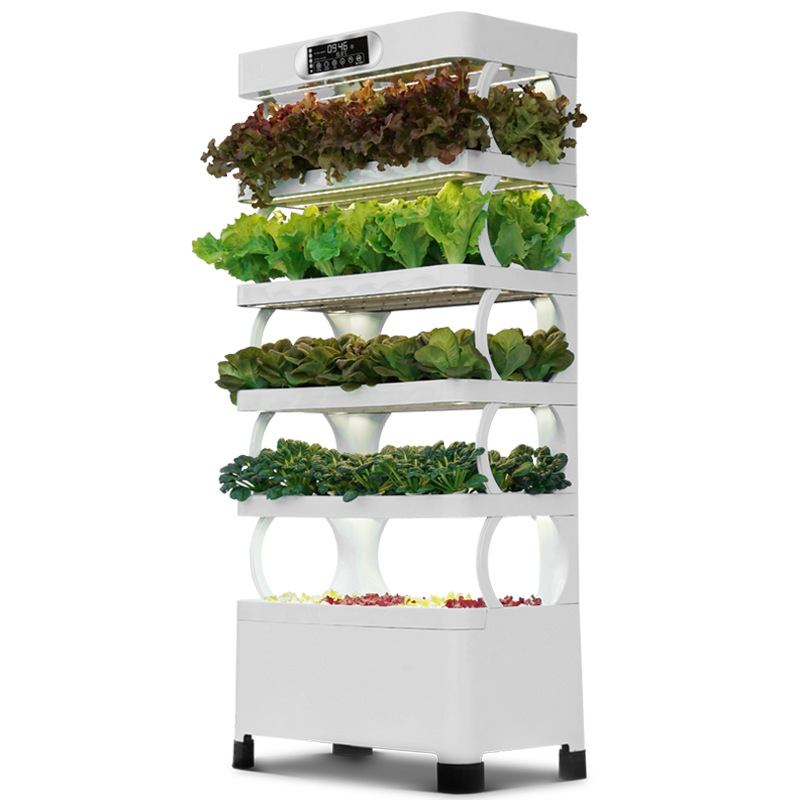 y invernadero vertical Sistema - Smart Garden Vertical Planter reseña y precio