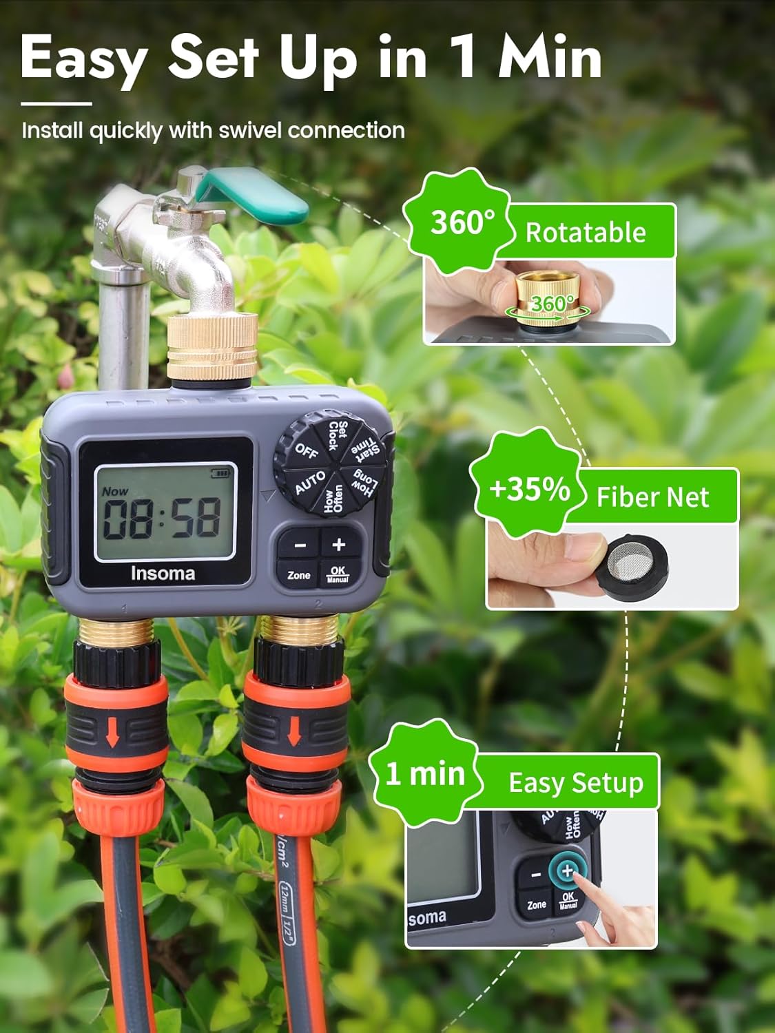 Sistema de riego inteligente I - Smart Garden Iot reseña y precio