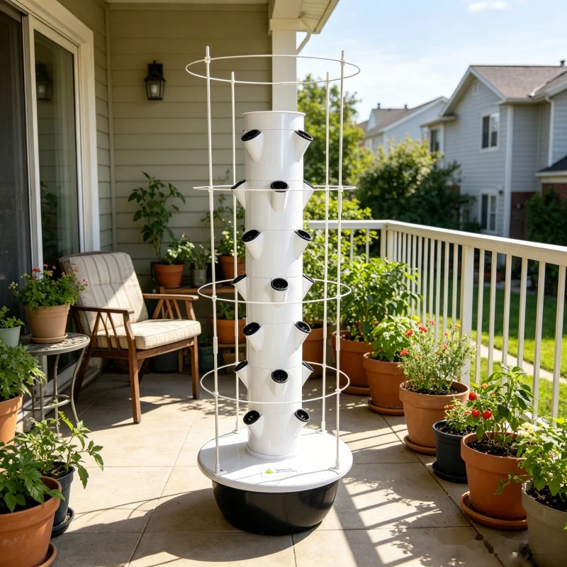 Torre Hidropónica Vertical de  - Smart Garden Vertical Planter reseña y precio