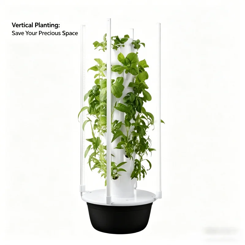 Torre Hidropónica Spacetree de - Smart Garden Vertical Planter reseña y precio