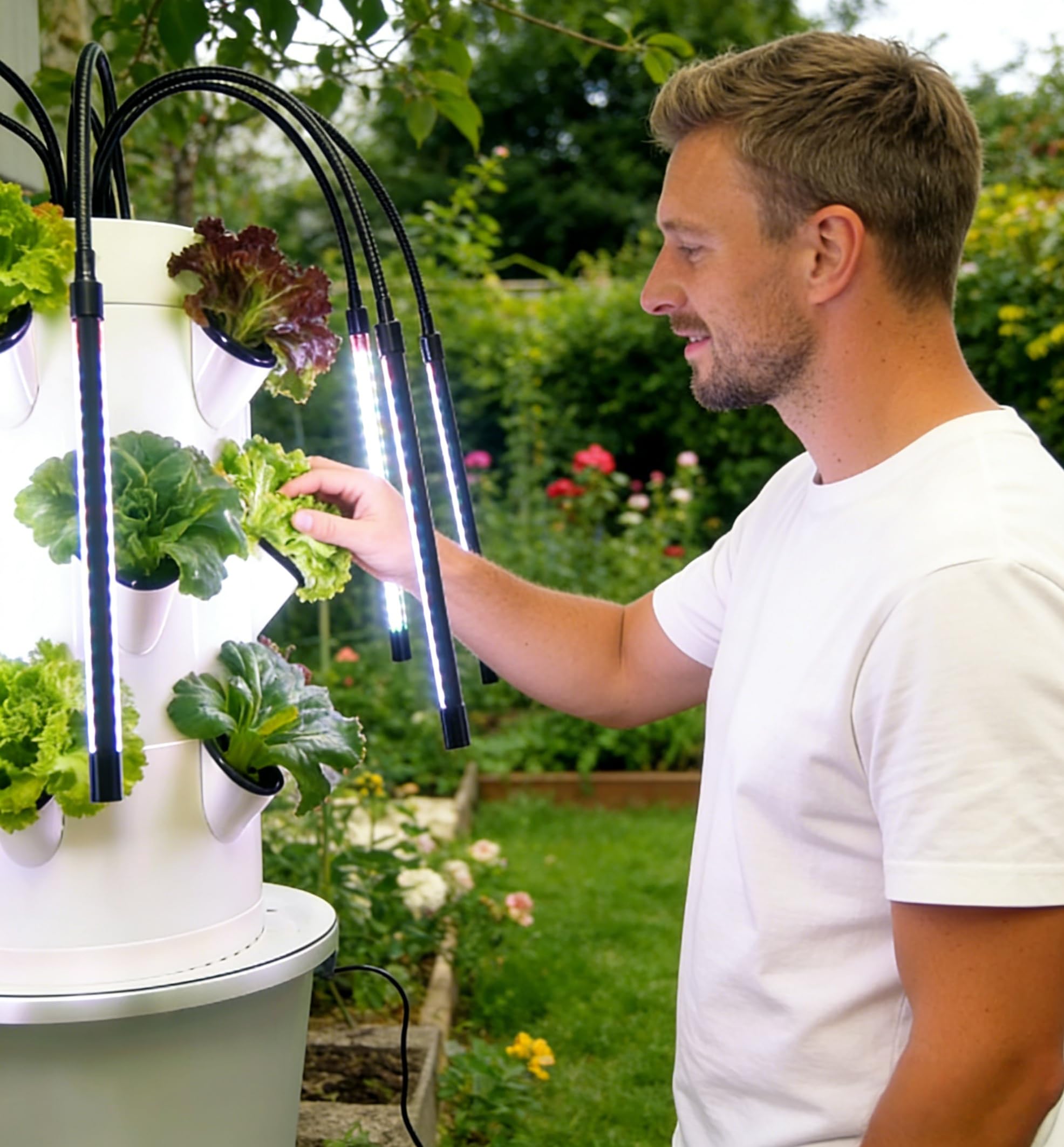 Sistema de Cultivo Hidropónico - Smart Garden Vertical Planter reseña y precio
