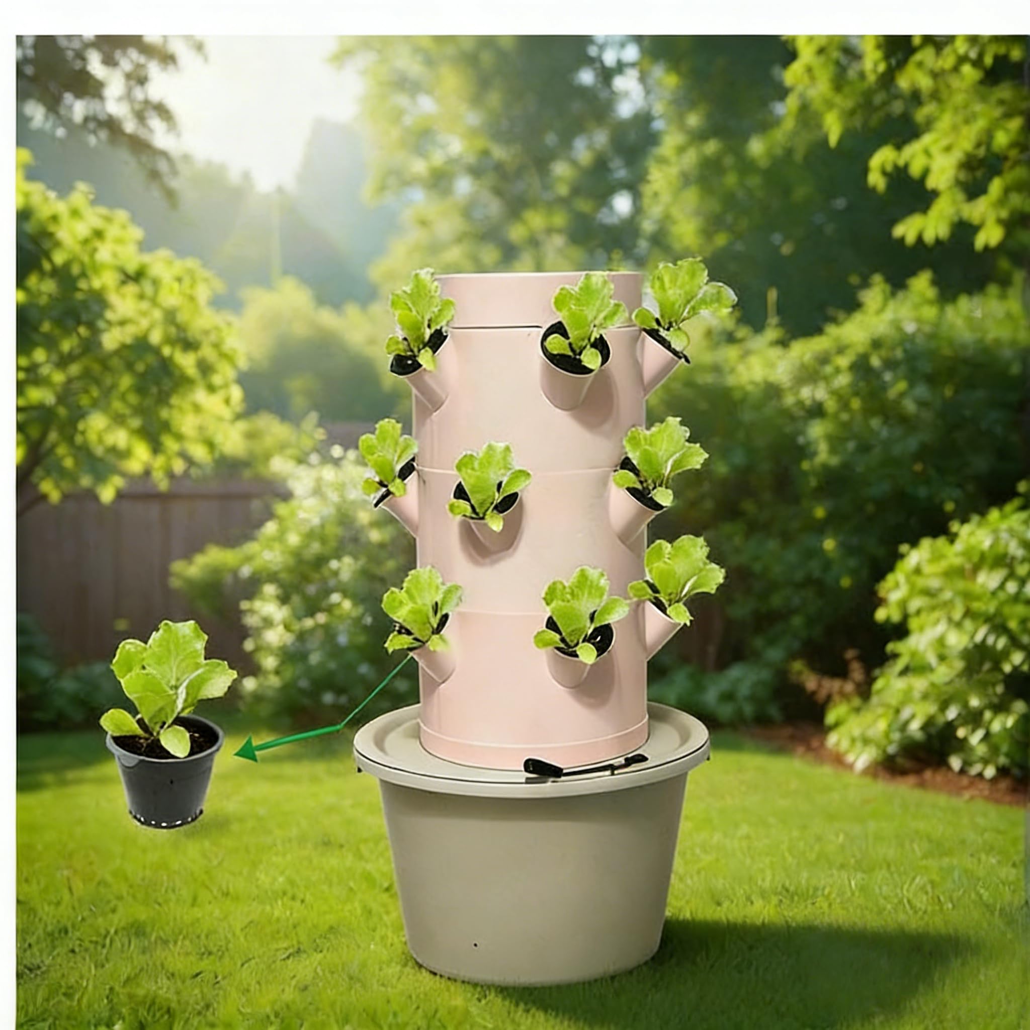Sistema de Cultivo Hidropónico - Smart Garden Vertical Planter reseña y precio