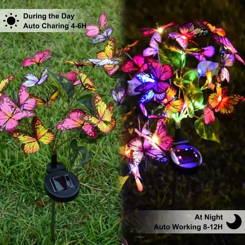 Luces LED solares de mariposa  - Smart Garden Solar reseña y precio