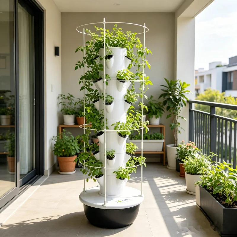 Torre de Cultivo Vertical Inte - Smart Garden Vertical Planter reseña y precio
