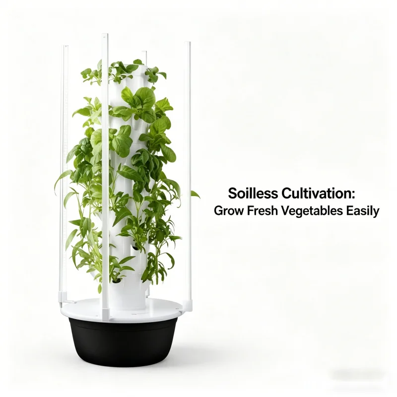 Spacetree - Jardin Vertical Hi - Smart Garden Vertical Planter reseña y precio