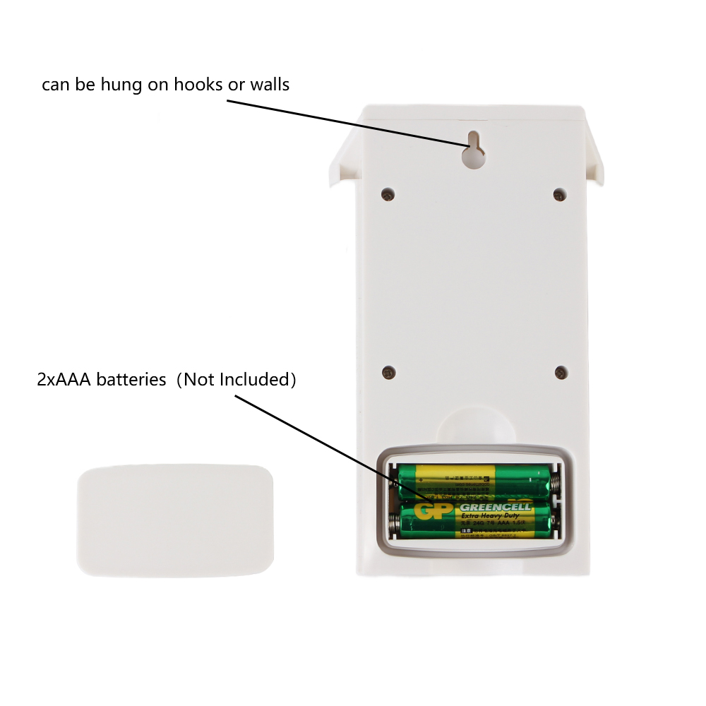 Termómetro electrónico LCD con - Garden Weather Station reseña y precio