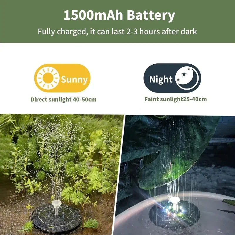 Luz de Fuente Solar giratoria, - Smart Zen Garden reseña y precio