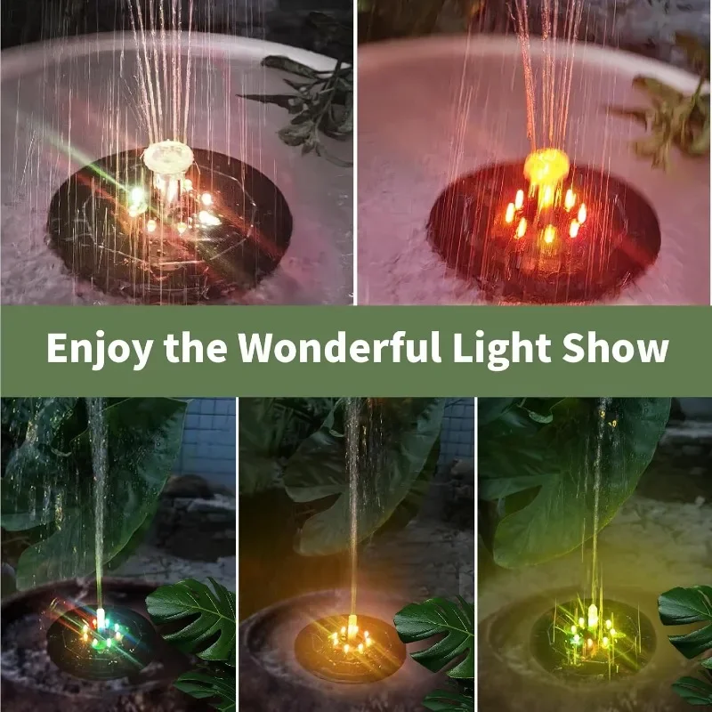Luz de Fuente Solar giratoria, - Smart Zen Garden reseña y precio