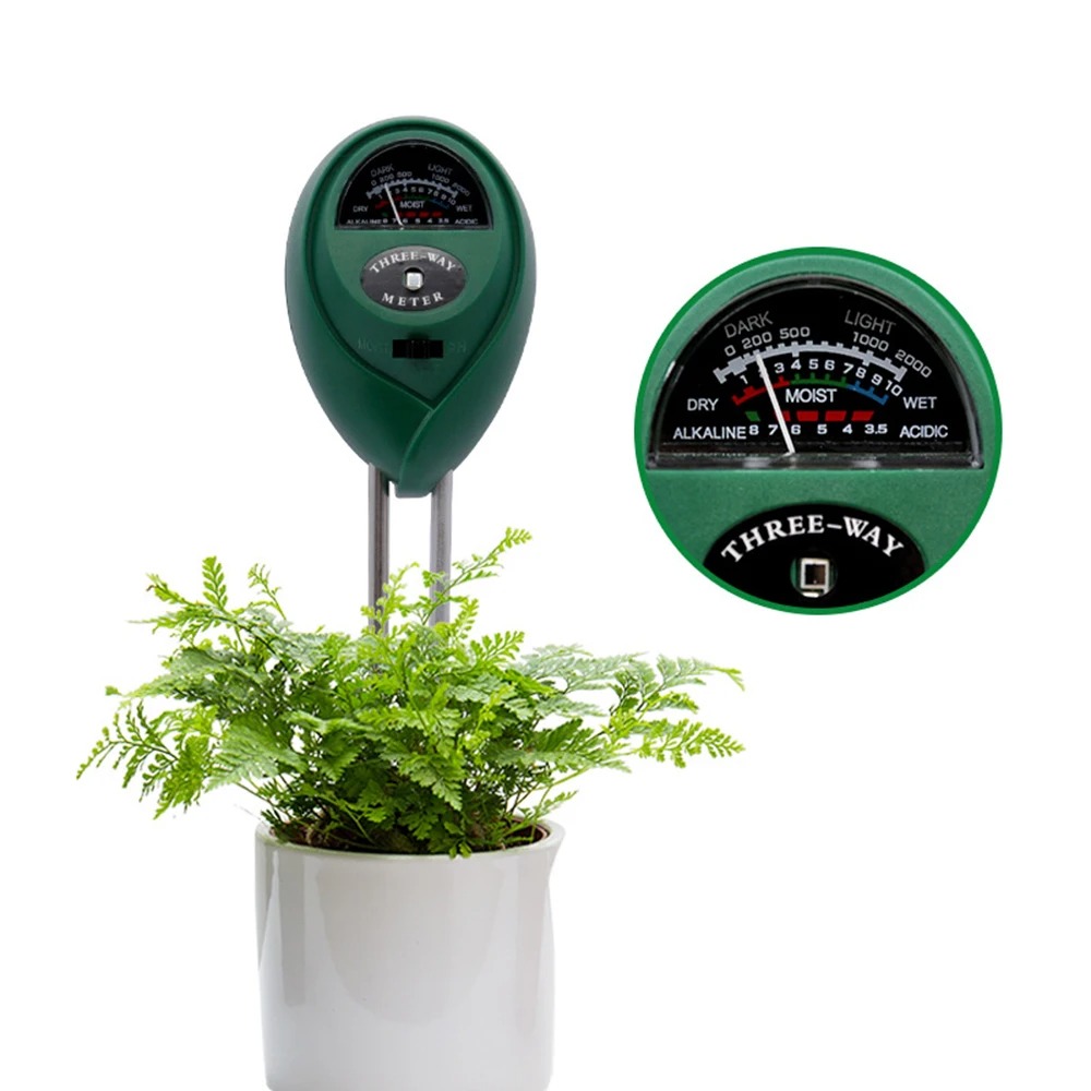Medidor de pH 3 en 1 para Suel - Soil Test Digital reseña y precio