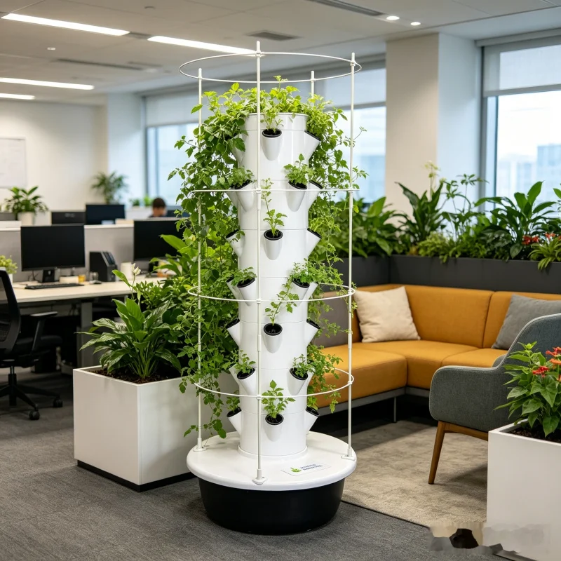 Torre Hidropónica de 9 Niveles - Smart Garden Vertical Planter reseña y precio