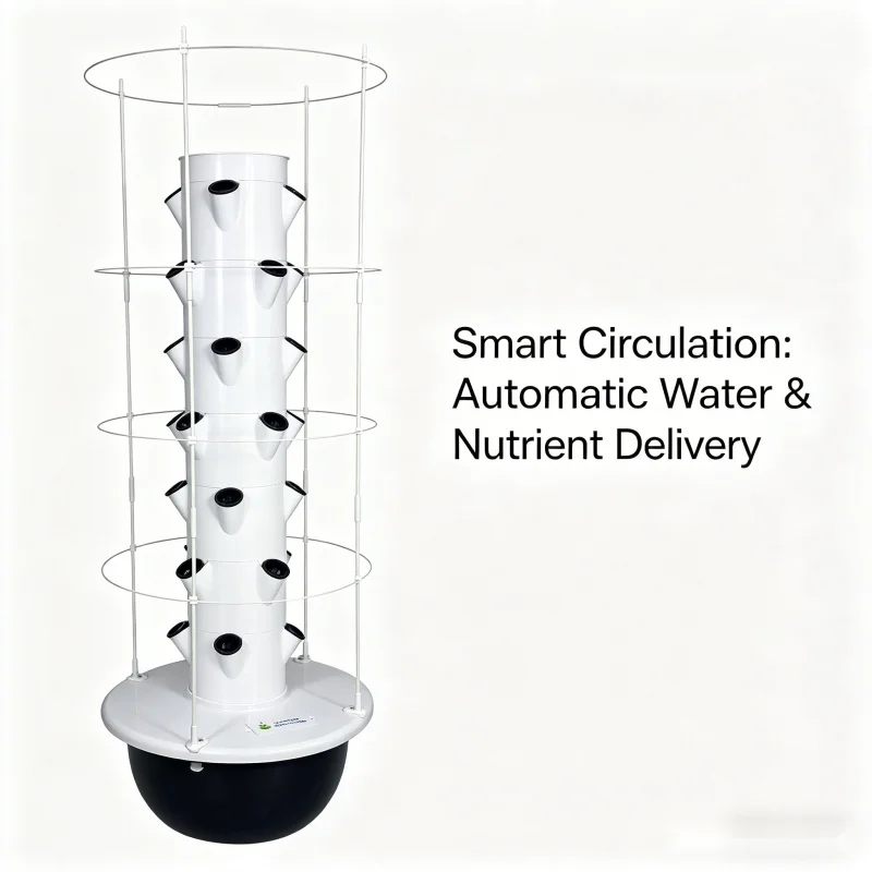 Torre Hidropónica de 9 Niveles - Smart Garden Vertical Planter reseña y precio