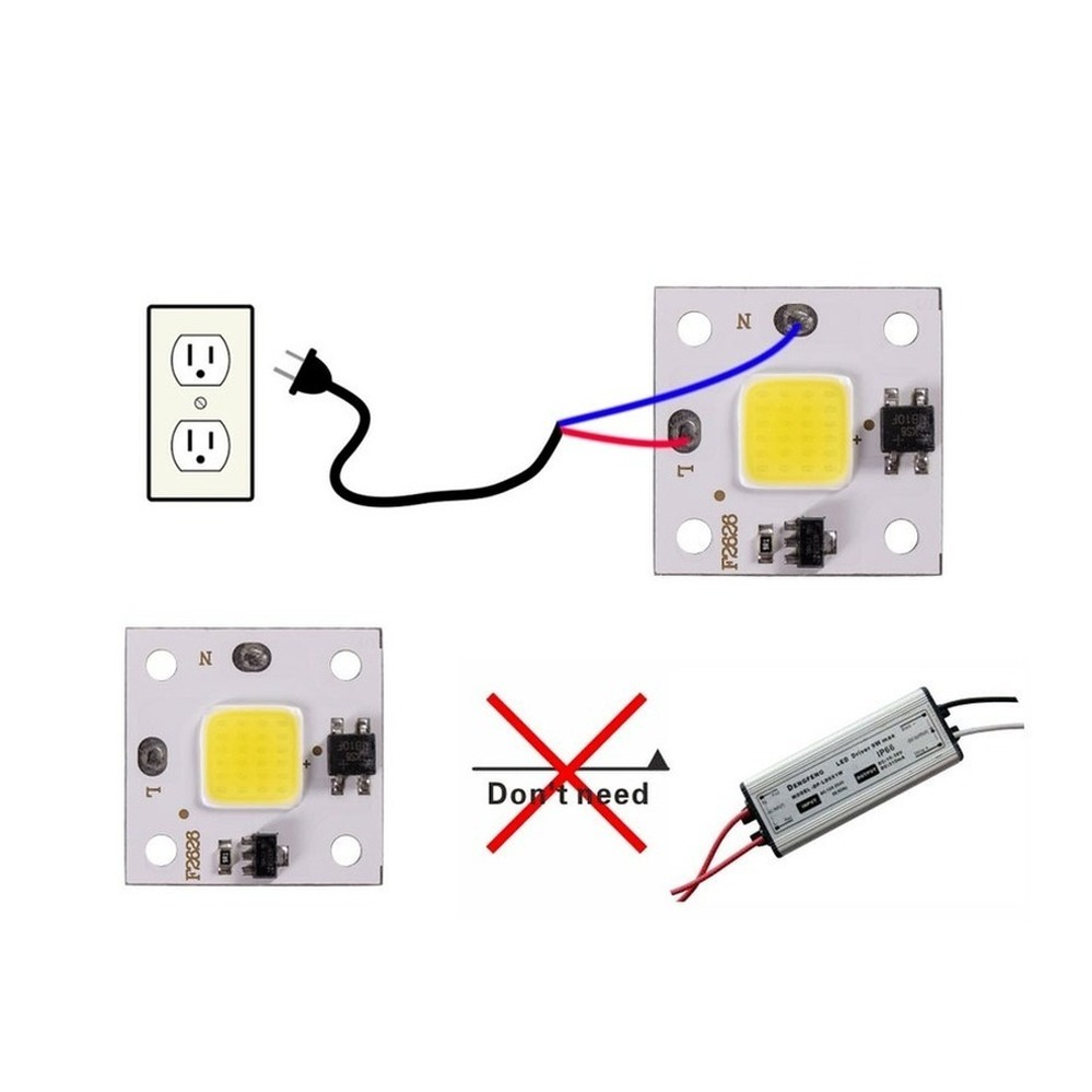 Módulo COB de 10W, 220V, LED,  - Smart Garden Mini reseña y precio