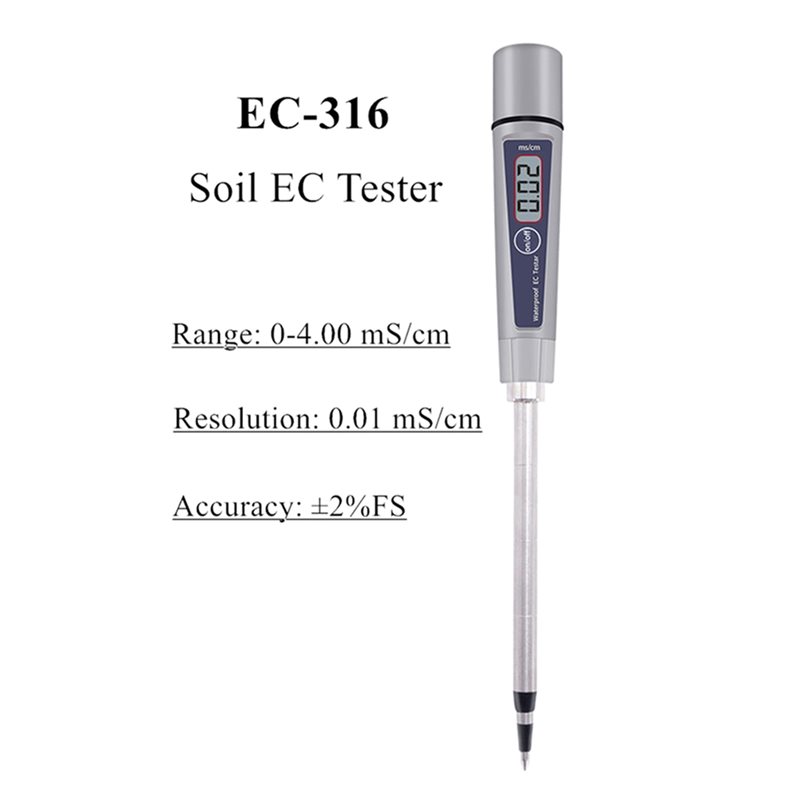 Medidor de Conductividad del S - Soil Test Digital reseña y precio