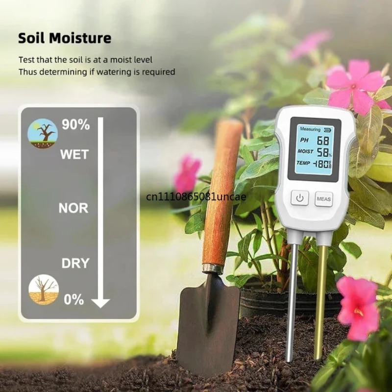 Medidor digital 3 en 1 de pH,  - Soil Test Digital reseña y precio
