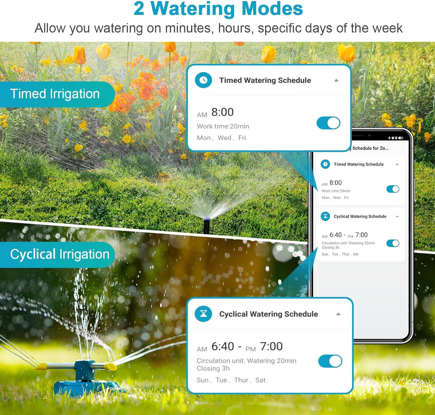 Insoma Wifi temporizador autom - Smart Garden Iot reseña y precio