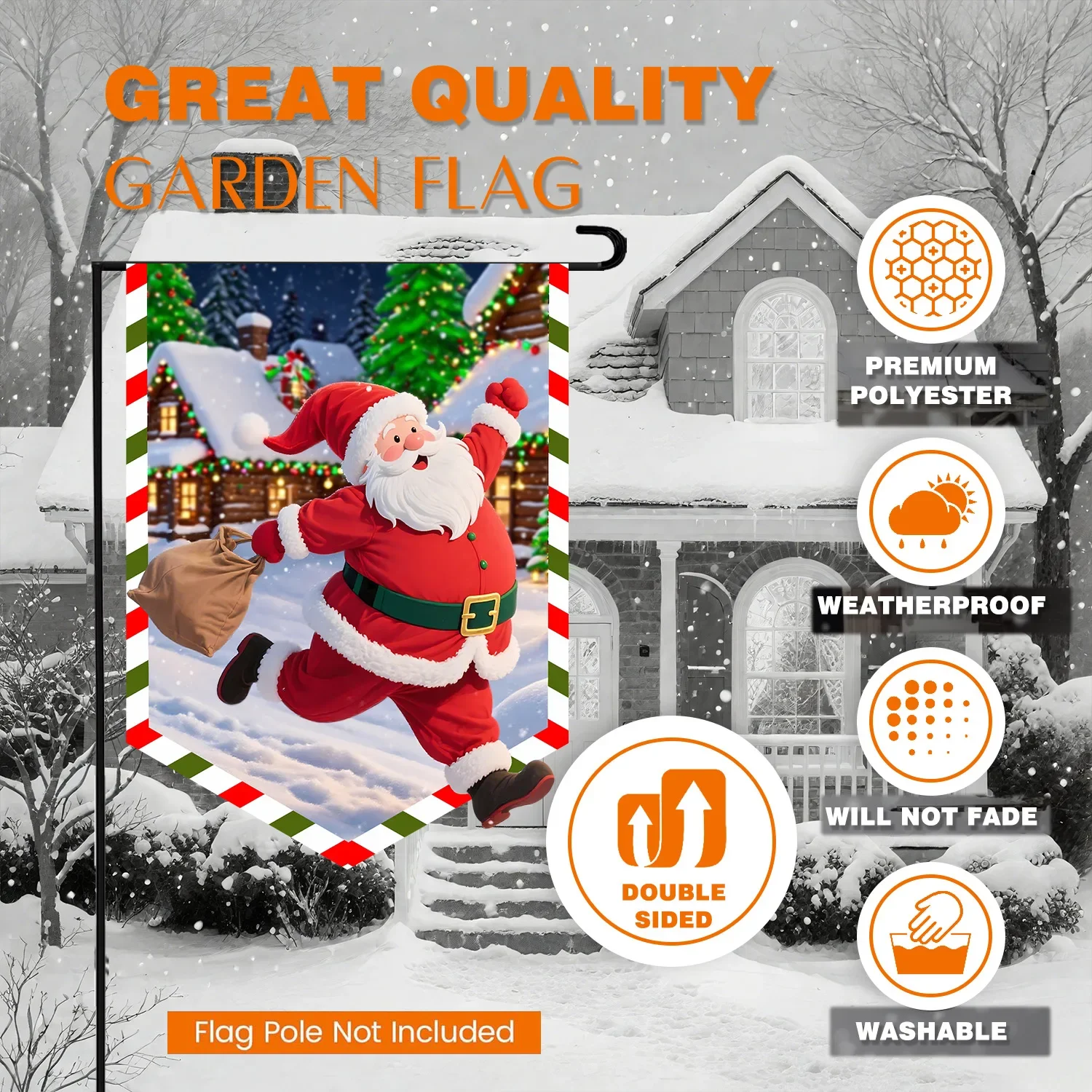 Bandera luminosa LED con energ - Smart Garden Solar reseña y precio
