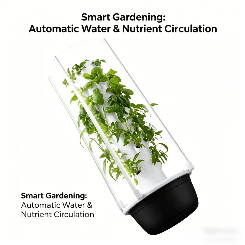 Torre Hidropónica Vertical Spa - Smart Garden Vertical Planter reseña y precio
