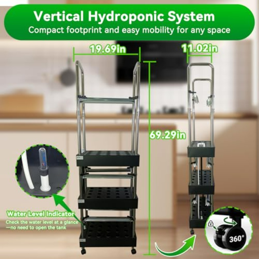 Sistema de cultivo hidropónico - Smart Garden Vertical reseña y precio