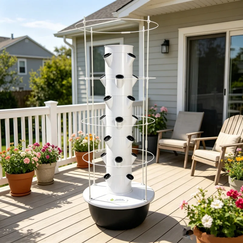 Torre Hidropónica Vertical Spa - Smart Garden Vertical Planter reseña y precio