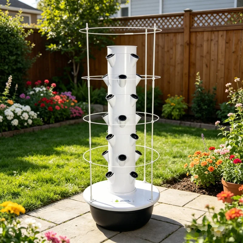 Torre Hidropónica Vertical Spa - Smart Garden Vertical Planter reseña y precio