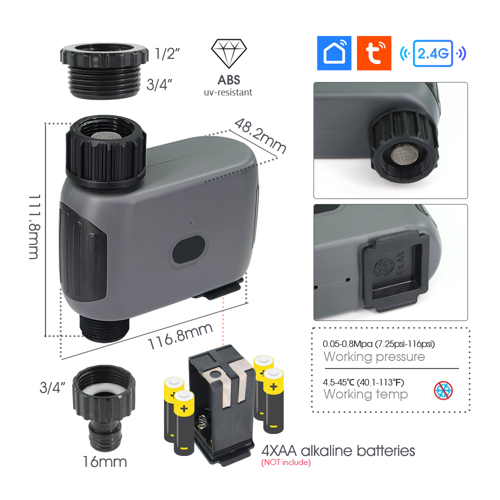 Kit de Riego Inteligente Tuya  - Smart Garden Iot reseña y precio