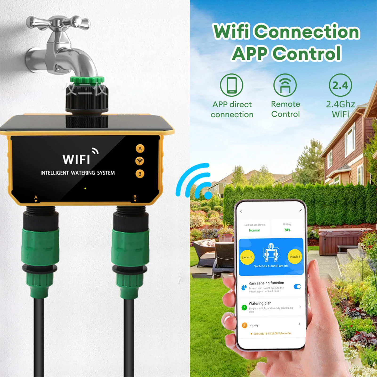 Temporizador de Riego Intelige - Smart Garden Solar reseña y precio