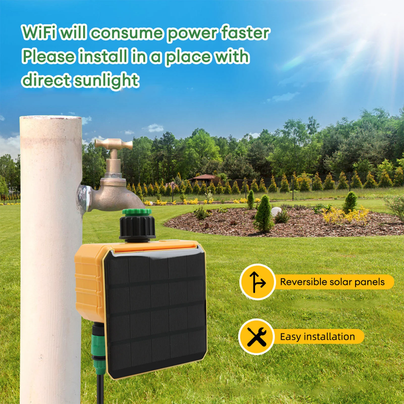Temporizador de Riego Intelige - Smart Garden Solar reseña y precio