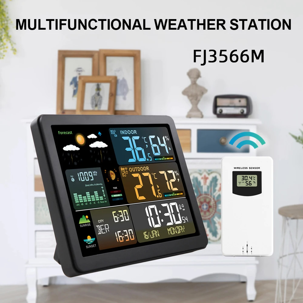 Reloj de estación meteorológic - Garden Weather Station reseña y precio