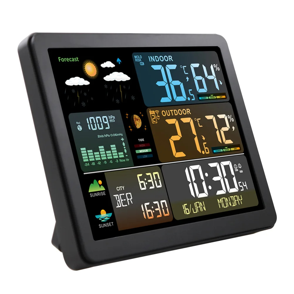 Reloj de estación meteorológic - Garden Weather Station reseña y precio