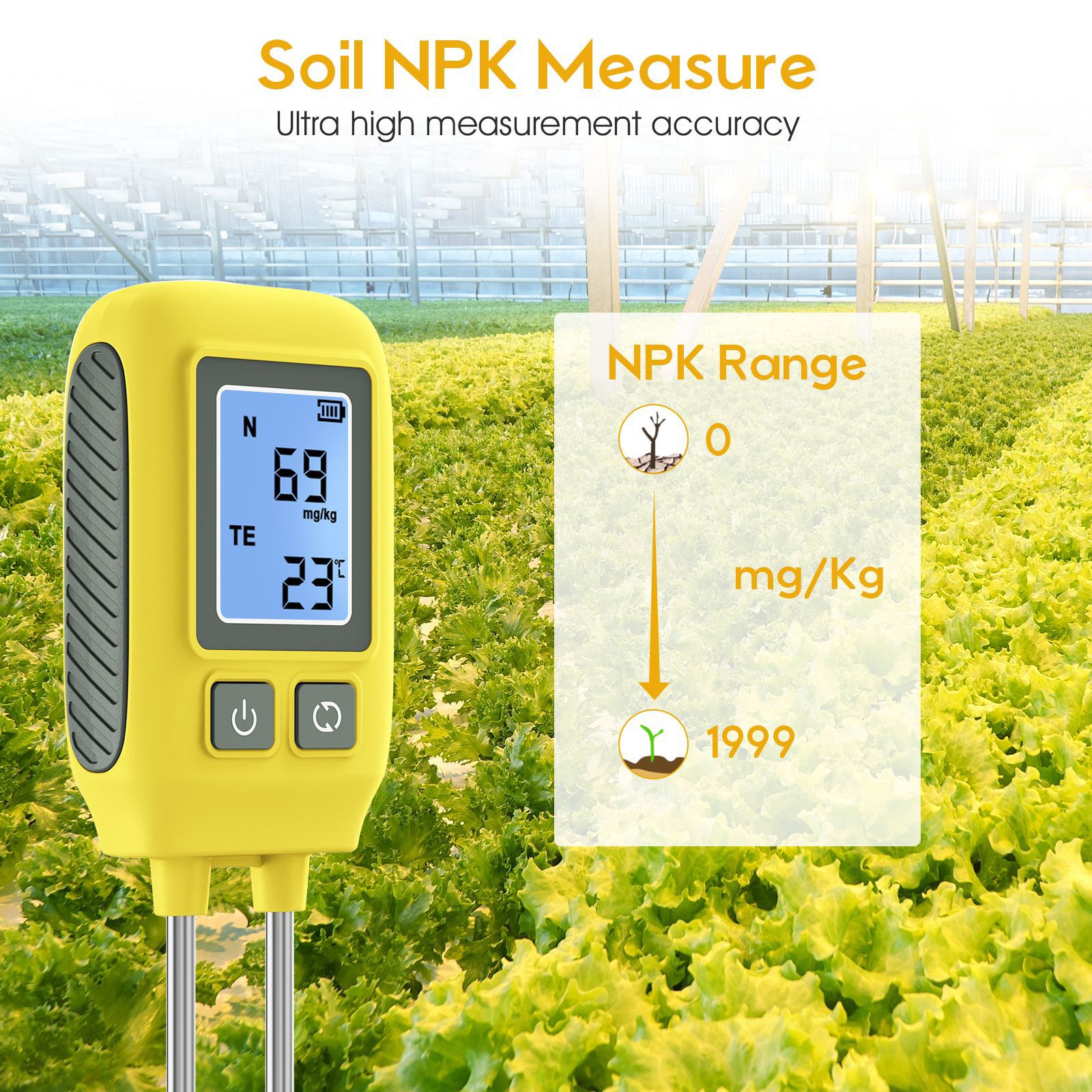 Analizador de calidad del suel - Soil Test Digital reseña y precio