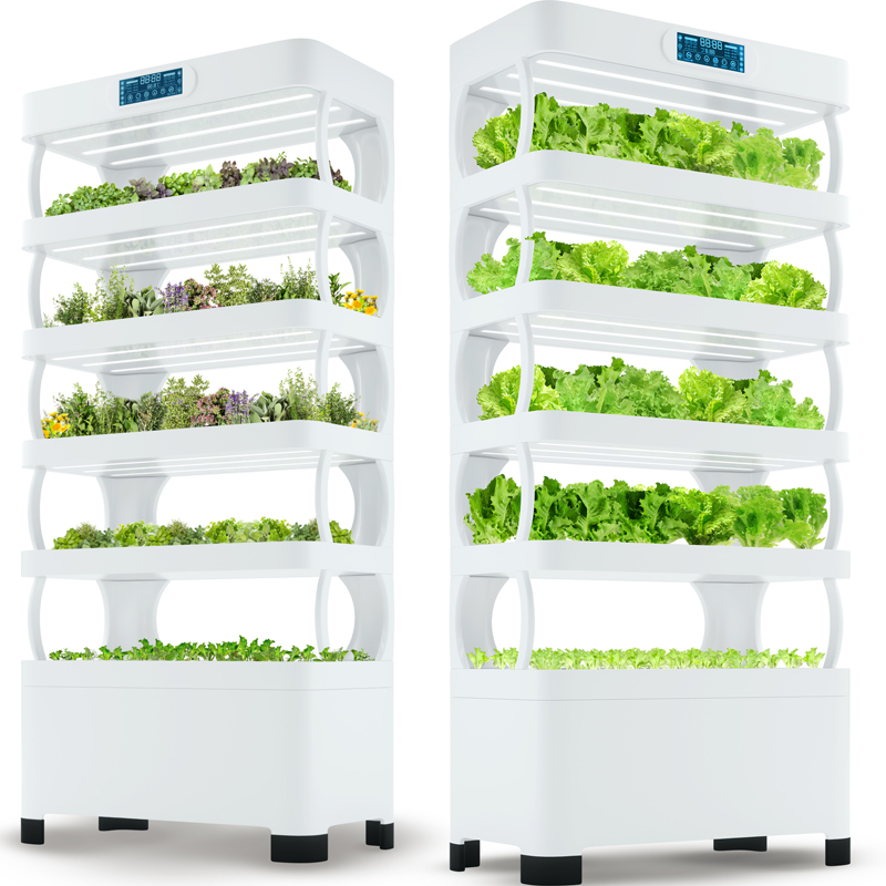 Jardinera Interior Pequeña par - Smart Garden Vertical Planter reseña y precio