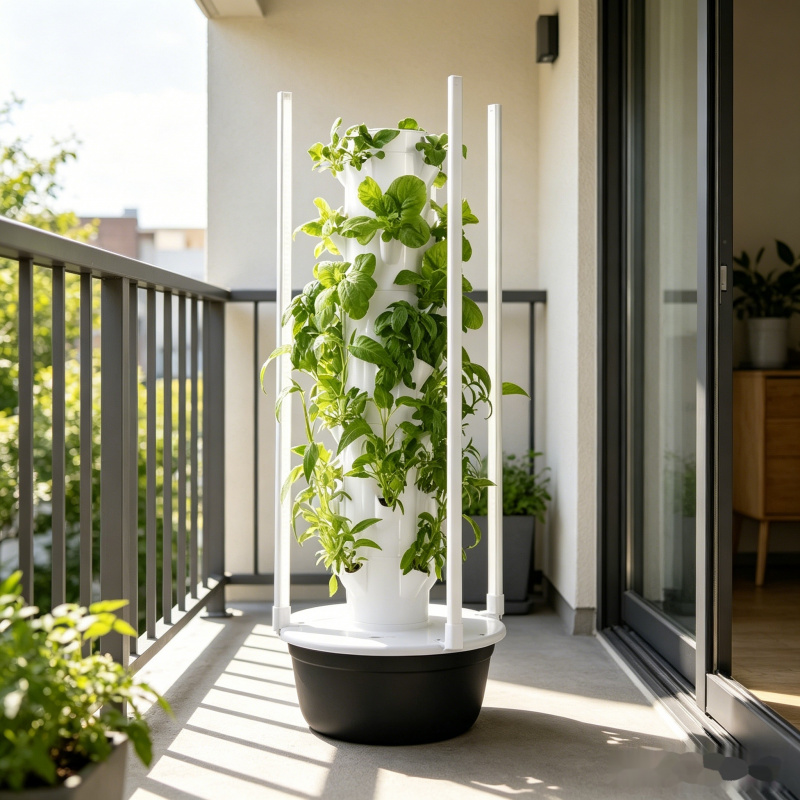 Torre Hidropónica Vertical Spa - Smart Garden Vertical Planter reseña y precio